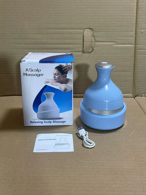 Portable Electric Scalp Massager for Hair Growth & Stress Relief Men & Women