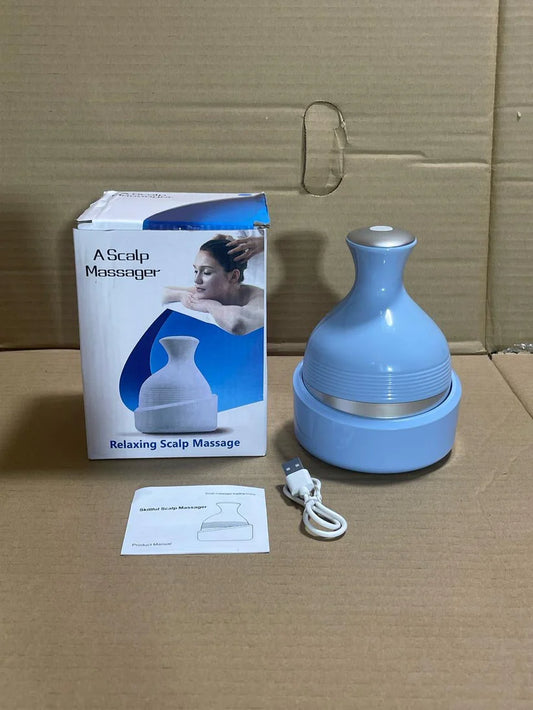 Portable Electric Scalp Massager for Hair Growth & Stress Relief Men & Women