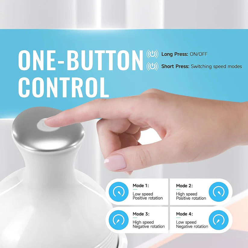 Portable Electric Scalp Massager for Hair Growth & Stress Relief Men & Women